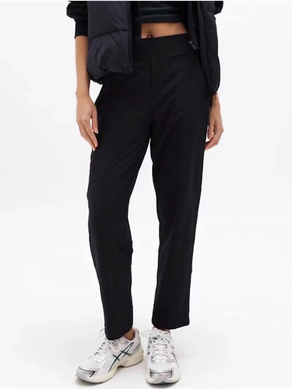 Athleta mid rise lined Brooklyn pants